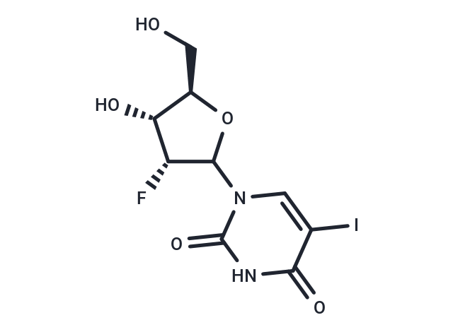 化合物 2’-Deoxy-2’-fluoro-5-iodouridine|TNU0622|TargetMol