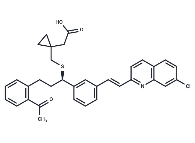 化合物 Montelukast methyl ketone|T68295|TargetMol