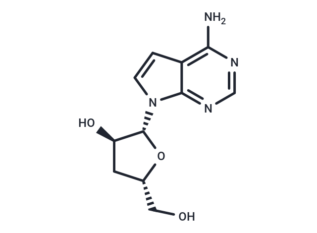 化合物 3’-Deoxytubercidin|TNU0417|TargetMol