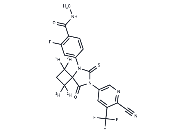 化合物 Apalutamide-d4|TMIH-0093|TargetMol