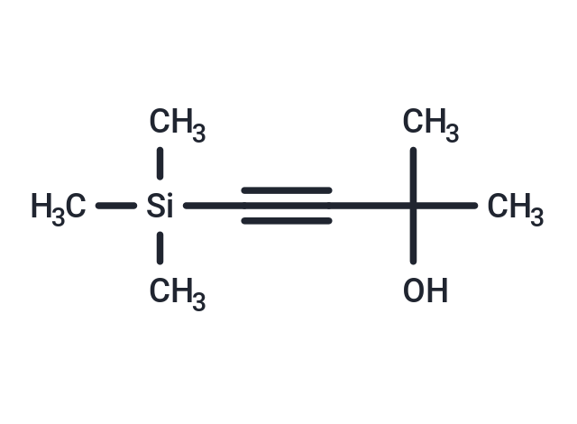 化合物 2-Methyl-4-trimethylsilyl-3-butyn-2-ol|T67444|TargetMol