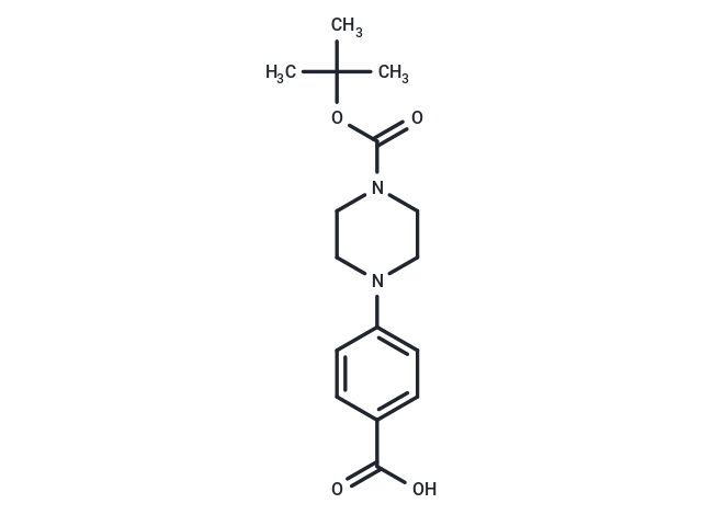 化合物 Boc-piperazine-benzoic acid|T66506|TargetMol