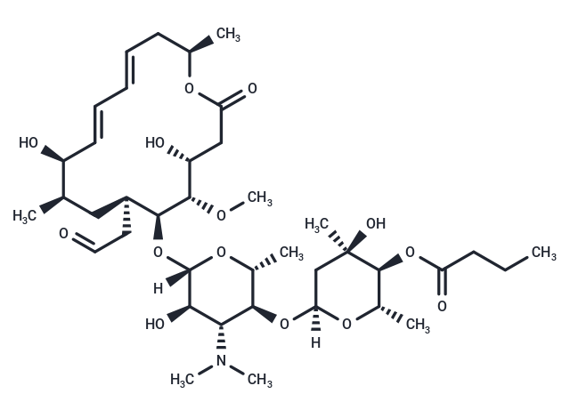 化合物 Leucomycin a5|T32669|TargetMol