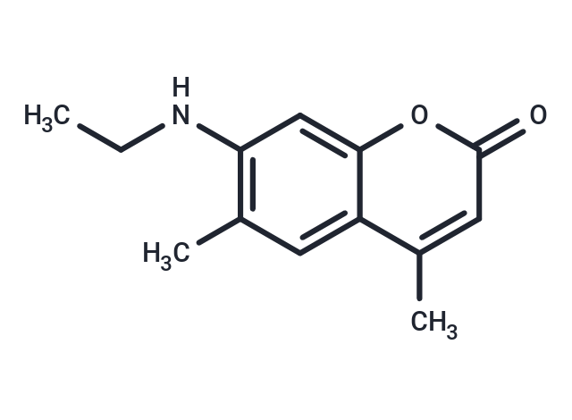 化合物 4,6-Dimethyl-7-ethylaminocoumarin|T67631|TargetMol