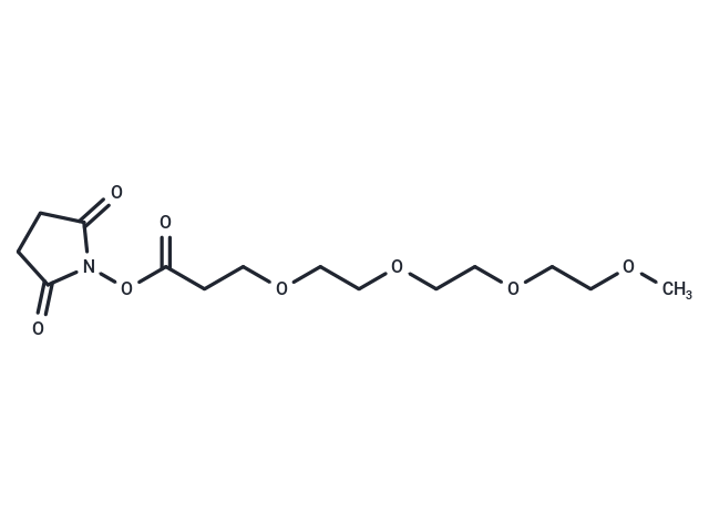 化合物 m-PEG4-NHS ester|T15881|TargetMol