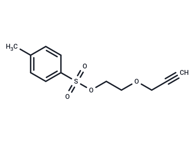 化合物 Propargyl-PEG2-Tos|T16604|TargetMol