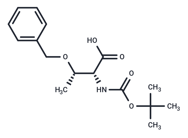 化合物 (2R,3S)-3-(Benzyloxy)-2-((tert-butoxycarbonyl)amino)butanoic acid|T65591|TargetMol