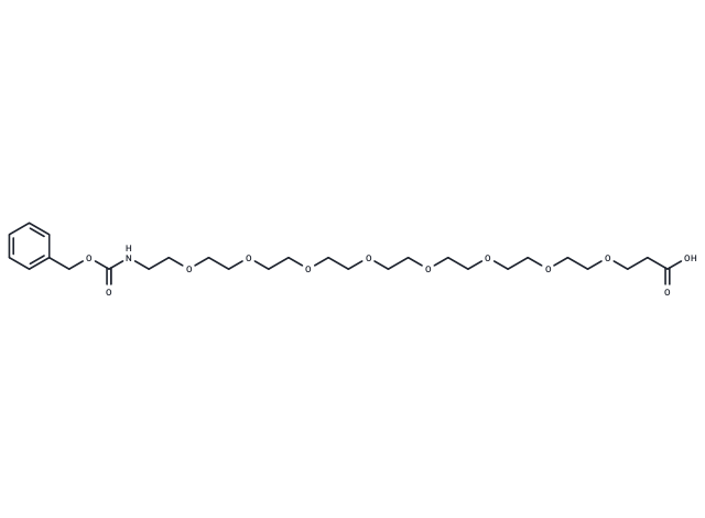 化合物 Cbz-NH-PEG8-C2-acid|T14892|TargetMol