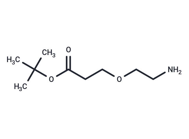 化合物 NH2-PEG1-CH2CH2-Boc|T16310|TargetMol