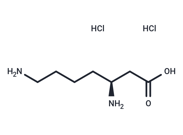 化合物 L-β-Homolysine dihydrochloride|T67416|TargetMol