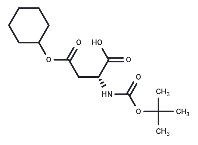 化合物 Boc-D-Asp(OcHex)-OH|T65031|TargetMol