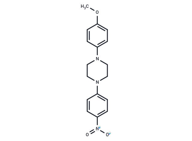 化合物 1-(4-Methoxyphenyl)-4-(4-nitrophenyl)piperazine|T65608|TargetMol