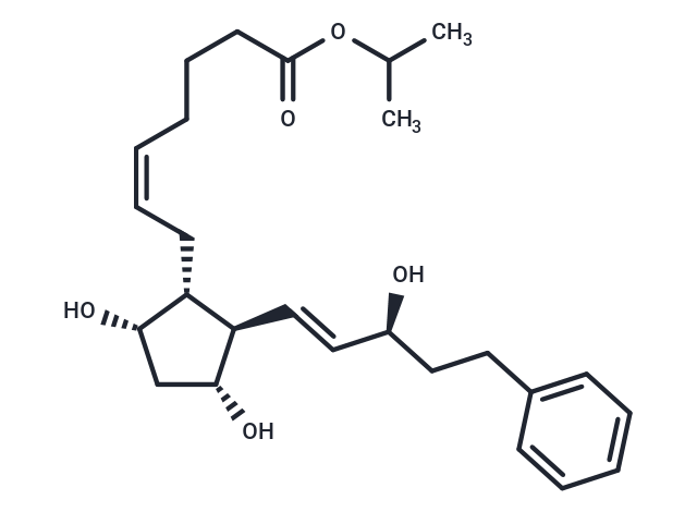 17-phenyl trinor Prostaglandin F2α isopropyl ester|T37943|TargetMol