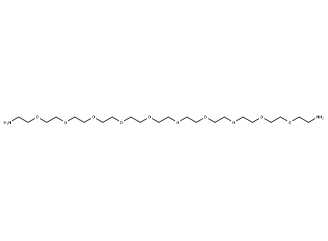 化合物 Amino-PEG10-amine|T14223|TargetMol