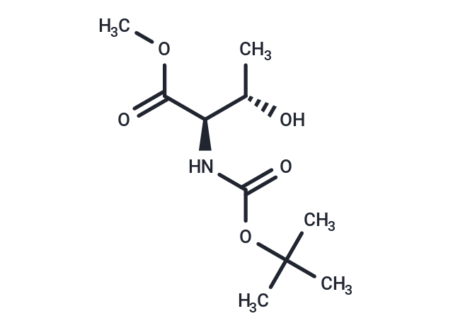 N-(叔丁氧羰基)-D-苏氨酸甲酯|T67012|TargetMol