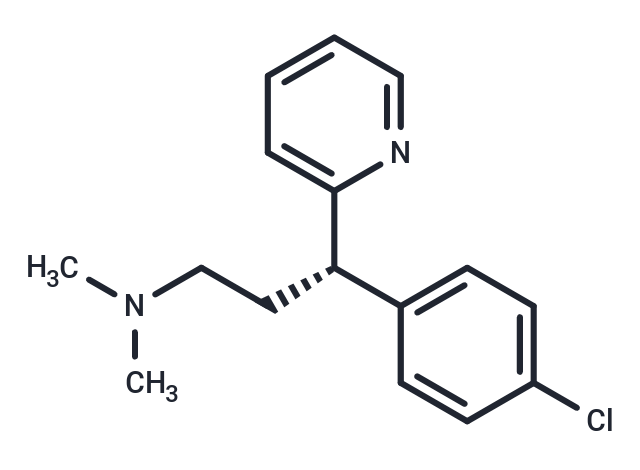 化合物 Dexchlorpheniramine free base|T0785L|TargetMol