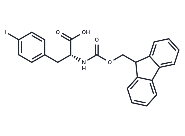 化合物 Fmoc-D-Phe(4-I)-OH|T65852|TargetMol