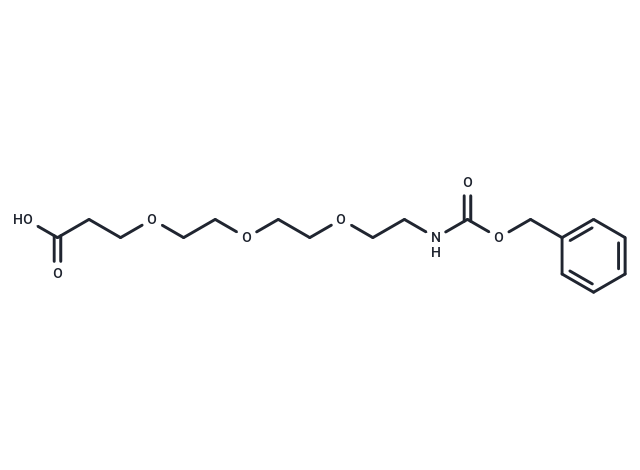 化合物 Cbz-NH-PEG3-C2-acid|T14888|TargetMol