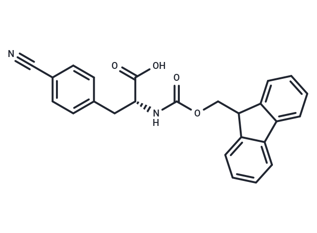 化合物 Fmoc-D-Phe(4-CN)-OH|T65638|TargetMol