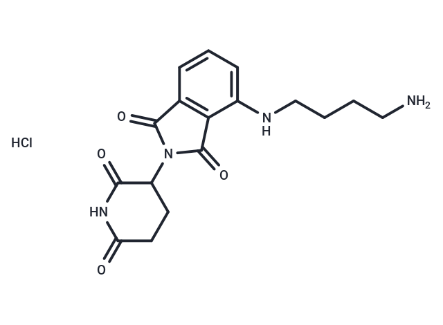 Pomalidomide-C4-NH2 hydrochloride|T39636|TargetMol