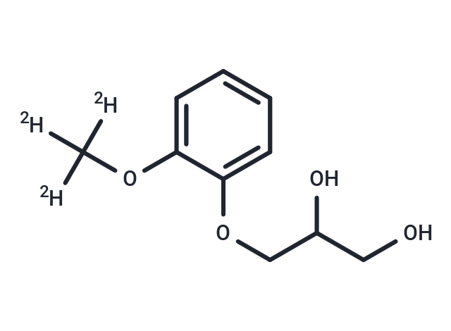 化合物 Guaifenesin-d3|T71286|TargetMol