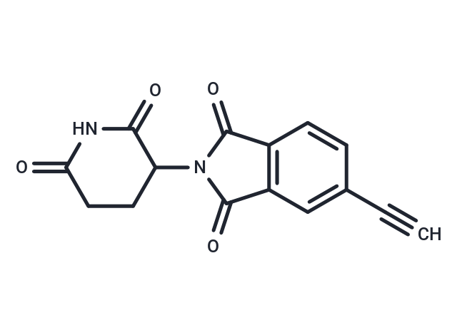 化合物 2-(2,6-Dioxopiperidin-3-yl)-5-ethynylisoindoline-1,3-dione|T64589|TargetMol