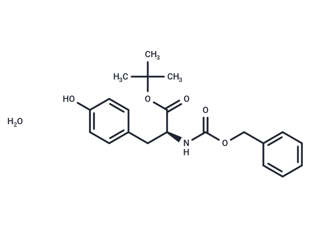 化合物 tert-Butyl ((benzyloxy)carbonyl)-L-tyrosinate|T65514|TargetMol