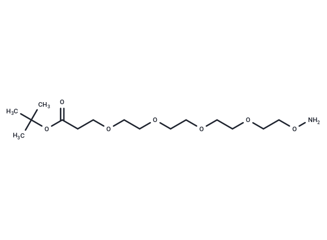 化合物 Aminooxy-PEG4-C2-Boc|T14273|TargetMol