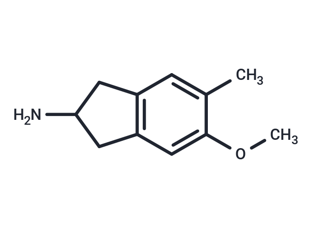 化合物 5-Methoxy-6-methyl-2,3-dihydro-1H-inden-2-amine|T66065|TargetMol