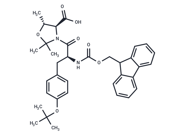 化合物 Fmoc-Tyr(tBu)-Thr(psi(Me,Me)pro)-OH|T66619|TargetMol