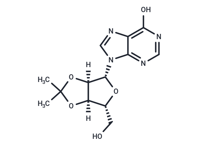 化合物 2′,3′-O-Isopropylideneinosine|T66067|TargetMol