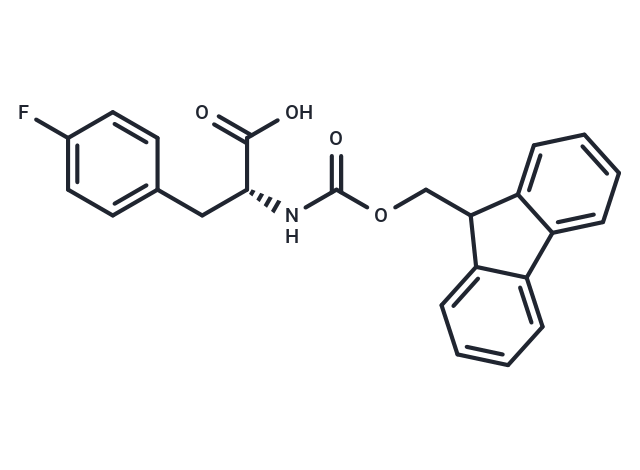 化合物 Fmoc-D-Phe(4-F)-OH|T65812|TargetMol