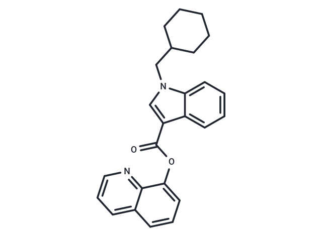 1-(环己基甲基)-1H-吲哚-3-羧酸 8-喹啉基酯|T9772|TargetMol