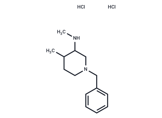 化合物 1-Benzyl-4-methyl-3-(methylamino)piperidine dihydrochloride|T66156|TargetMol