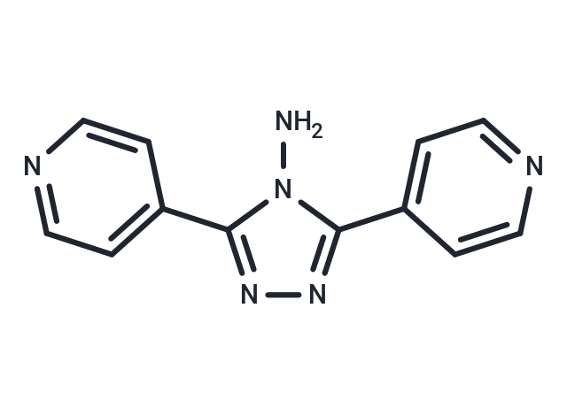 化合物 3,5-Di(pyridin-4-yl)-4H-1,2,4-triazol-4-amine|T64483|TargetMol