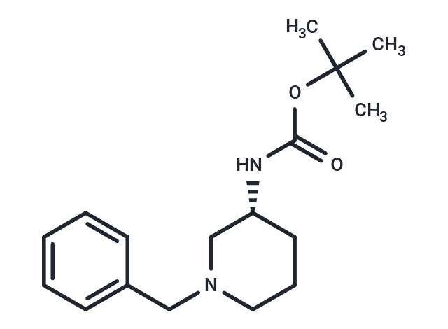 化合物 (R)-tert-Butyl (1-benzylpiperidin-3-yl)carbamate|T66733|TargetMol