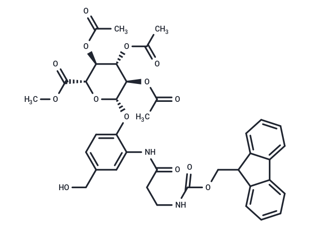 Me-triacetyl-β-D-glucopyranuronate-Ph-CH2OH-Fmoc|T41023|TargetMol