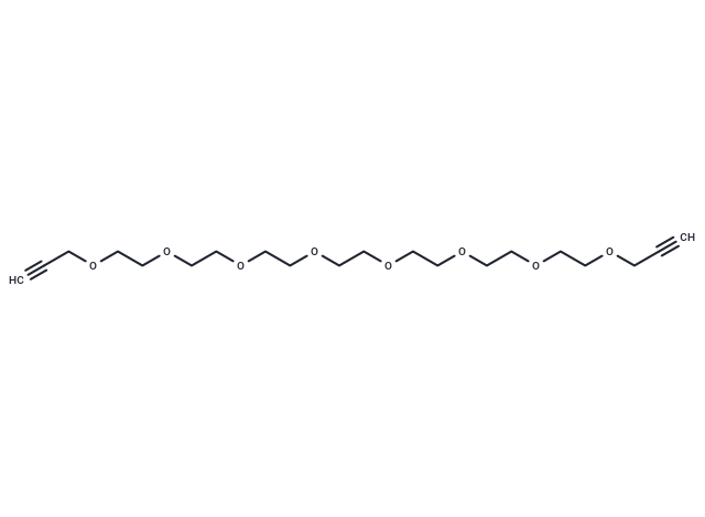 化合物 Bis-propargyl-PEG7|T14660|TargetMol