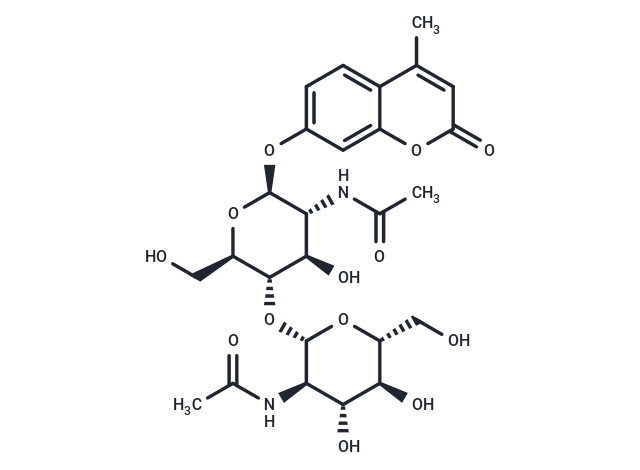 4-Methylumbelliferyl β-D-N,N'-diacetylchitobioside|T37567|TargetMol