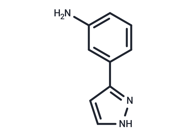 化合物 3-(1H-Pyrazol-3-yl)aniline|T66419|TargetMol