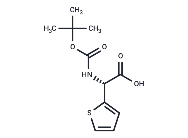 化合物 Boc-(R)-2-thienylglycine|T65017|TargetMol