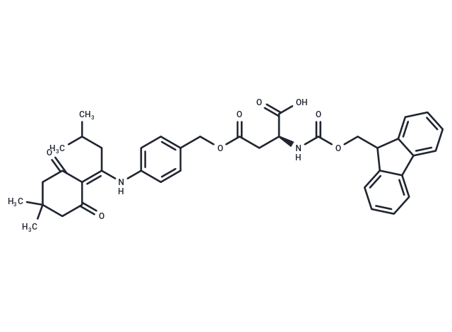 化合物 Fmoc-Asp(ODMAB)-OH|T65179|TargetMol