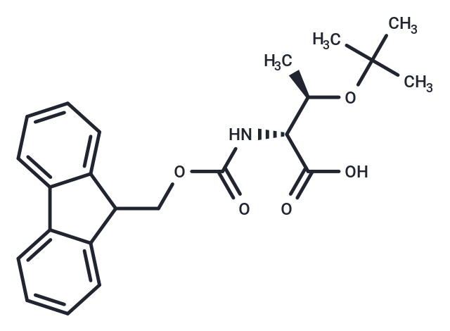 化合物 Fmoc-D-Allo-Thr(tBu)-OH|T65532|TargetMol