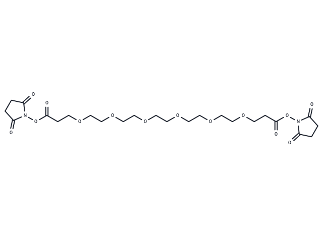 化合物 Bis-PEG6-NHS ester|T14646|TargetMol