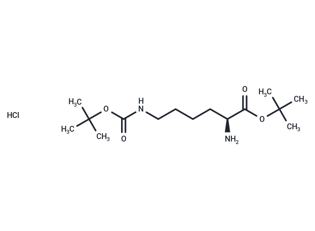 化合物 H-Lys(Boc)-OtBu.HCl|T65717|TargetMol