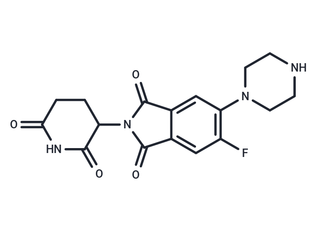 Thalidomide-Piperazine 5-fluoride|T39696|TargetMol