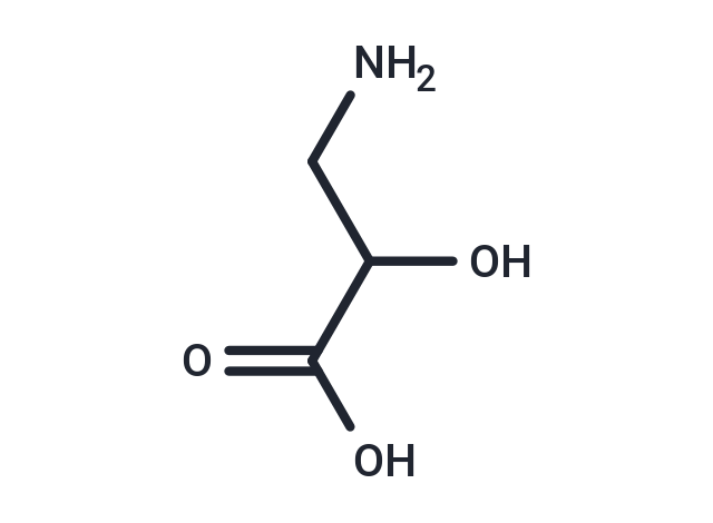 化合物 3-Amino-2-hydroxypropanoic acid|T66800|TargetMol