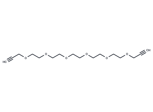 化合物 Bis-propargyl-PEG5|T14658|TargetMol