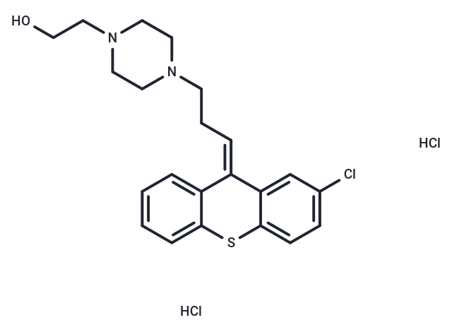 化合物 trans-Clopenthixol dihydrochloride|T78535|TargetMol