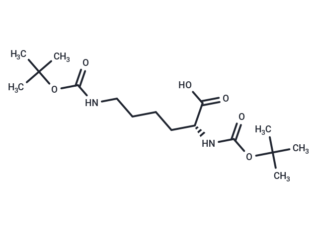 化合物 Boc-D-Lys(Boc)-OH|T66186|TargetMol